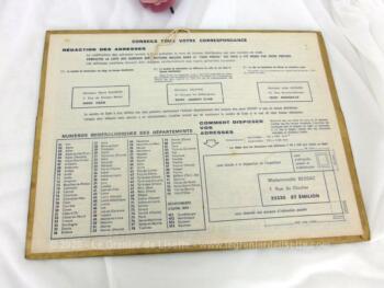 Ancien almanach des P.T.T. de 1976 avec la photo de dauphins avec 5 pages supplémentaires sur les services de la Poste et le département de la Meurthe et Moselle.