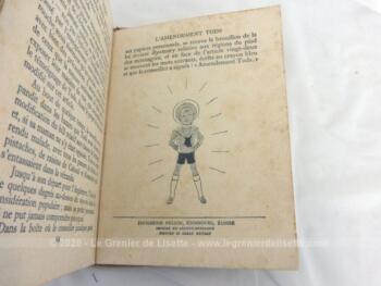 Ancien livre "Bé, Bé, Mouton noir" de Rudyard Kipling édition de 1937, Collection Le Coin des Enfants" sur 94 pages.