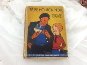 Livre Bé, Bé, Mouton noir de Rudyard Kipling de 1937