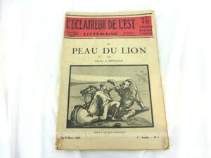 Supplément Littéraire de L’Eclaireur de l’Est du 5 mars 1928