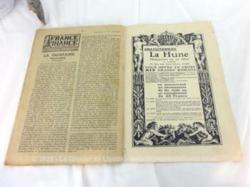 Voici le supplément Littéraire du journal L'Eclaireur de l'Est daté du 5 mars 1928 de 18.5 x 27 cm sur 48 pages avec la nouvelle La Peau du Lion par Charles de Bernard.