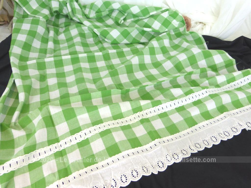 rideaux cuisine vichy