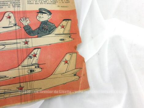 Ancien journal Tintin du 21 janvier 1960 correspondant au numéro 587 de la 12° année, avec dans ce numéro un nouveau et palpitant western.
