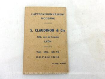 Voici un ancien almanach miniature