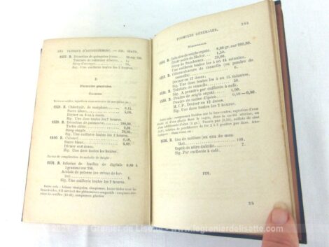 formules, medecins viennois, 1882