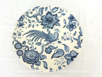 Superbe et vraiment très décoratif ce tête à tête en faïence Villeroy & Boch Mettlach, modèle Paradisio.