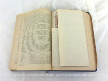Ancien livre "Les Guides Bleus" concernant le pays de la SUISSE pour l'année 1920, avec cartes et dépliants d'époque.
