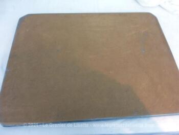 Ancien miroir avec encadrement plâtre patiné argent – Image 9