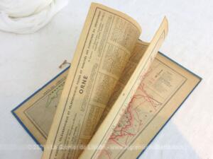 RESERVE – Almanach cartonné des PTT de 1961 et ses feuillets