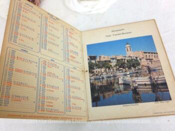 Almanach des PTT pour l' année 1981 avec feuillets complémentaires.