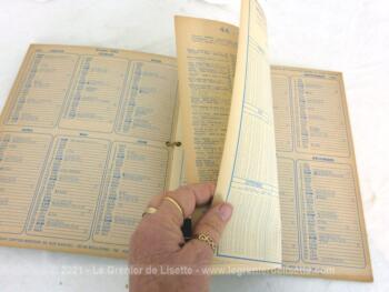 Almanach des PTT pour l' année 1983 avec feuillets complémentaires.
