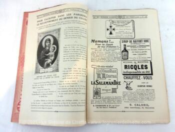 almanach, illustré, 1928, semaine illustrée de la famille, décembre 1927