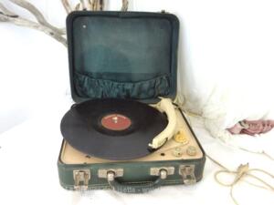 Ancien tourne disque électrophone années 50 Mélodyne