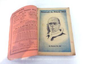 Ancien Almanach du Pèlerin de 1951