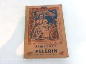 Ancien Almanach du Pèlerin de 1951