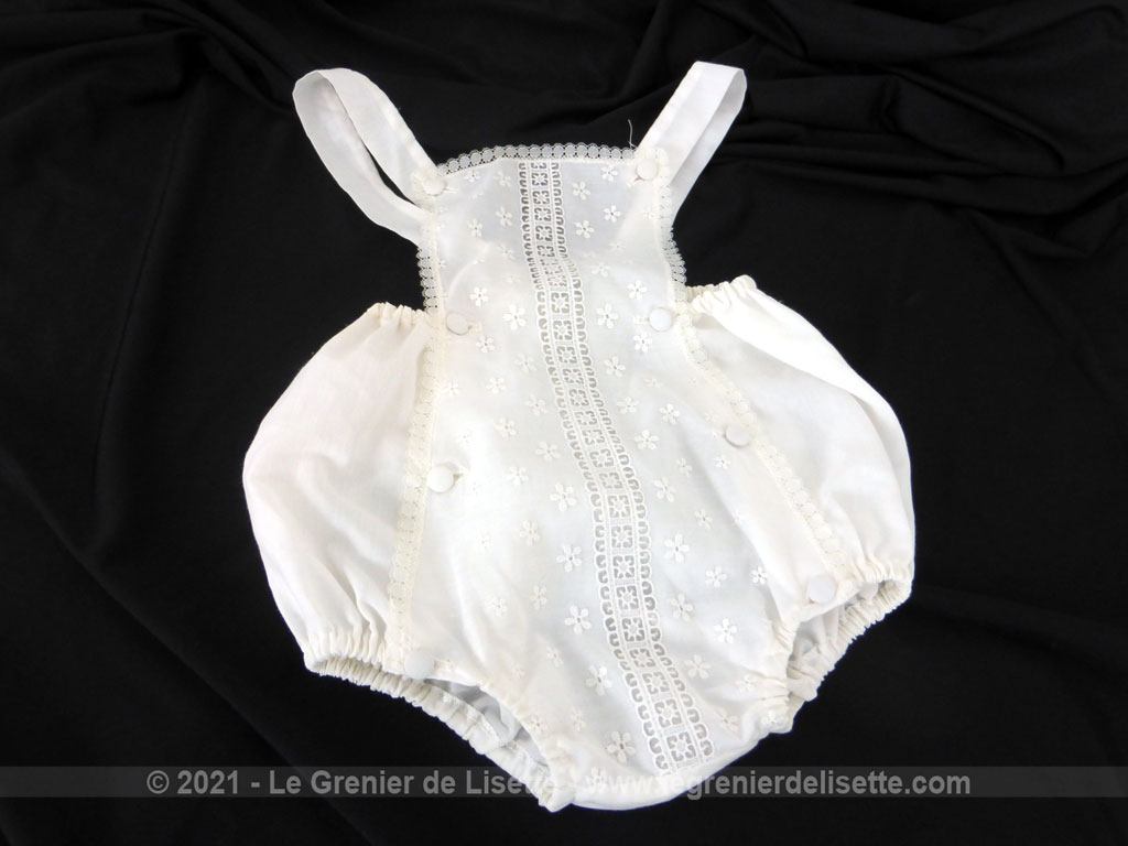 Barboteuse blanche clearance