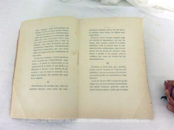 Voici sur papier d'époque, le texte complet de l'Allocution Président Conseil Général Hérault par M. Lisbonne lors de la clôture de la session d'aout 1873.