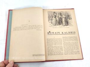 Ancien livre “Romain Kalbris” d’Hector Malot de 1923