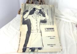 Voici un grande pochette complète L'Homme le Maitre Tailleur, ddes publications périodiques Darroux, n°364 de janvier 1968 avec 13 planches cartonnées.