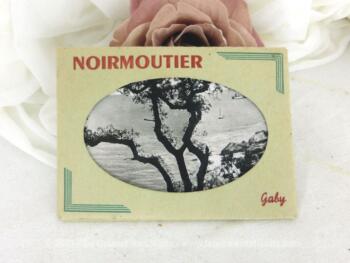 Voici un ancien mini album avec 10 petites photos en noir et blanc de l'Ile de Noirmoutier des années 50/60. Des vues incroyables et majestueuses !