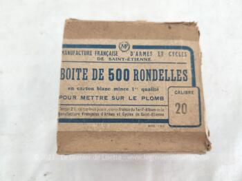 cartouche, poudre, rondelles, chasse, vintage, décoration