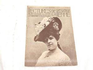 Ancienne revue Lectures de la Femme avril 1904