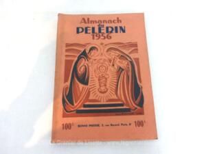 Ancien Almanach du Pèlerin de 1956