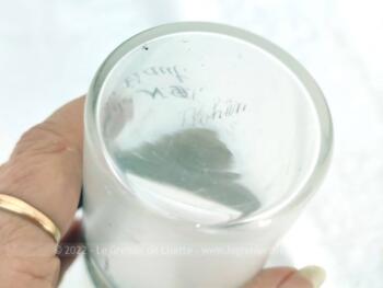 Verre de Bohème Souvenir de N.D. du Haut – Image 4