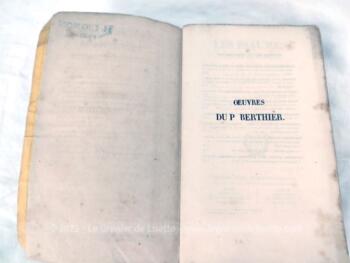 Voici un trio des livres "Les Psaumes Traduits en Français avec des Notes et des Reflexions" par le P. G. F. Berthier avec les tomes II, IV et V datés 1852.