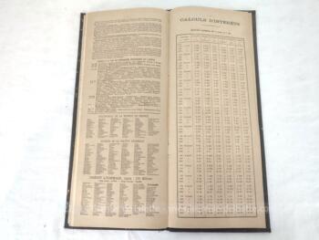 Voici un très ancien et grand agenda de bureau utilisé par une boucherie de 14.5 x 34.5 x 1 cm pour l'année 1897 avec certaines pages annotées à la main. UNIQUE !
