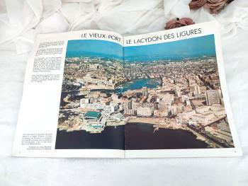 Voici une ancienne revue municipale "Marseille Informations" avec ce numéro spécial édité en octobre 1980 portant le titre de "Marseille, Sites et architecture" avec la page et la signature du Maire, Mr Gaston Defferre.
