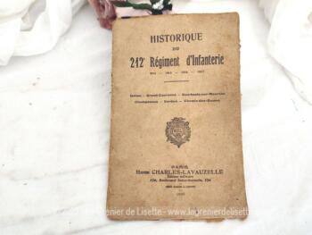 Imprimé en 1920, voici un livret  sur 36 pages de la monographie de 