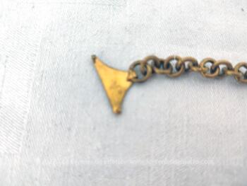 Décoration vintage triangle et chainette à coudre – Image 5