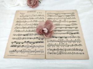 Ancien livret musique « Fantaisie sur le Petit Duc » Opéra Comique de Lecocq