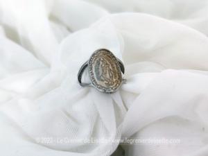 Bague métal écusson Nostra Señora de Guadalupe