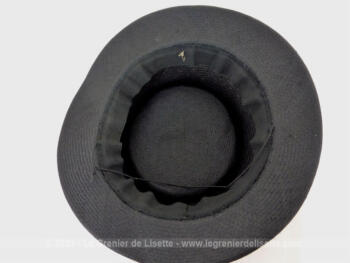 Beau chapeau sisal noir ruban et noeud – Image 9