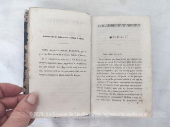 Ancien livre religieux 