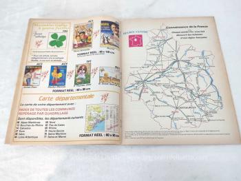 Voici un almanach des PTT pour l' année 1986 et ses 6 feuillets .