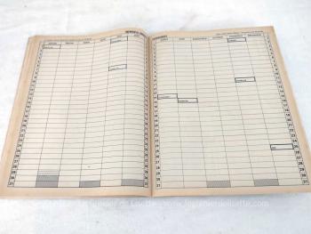 Voici un almanach des PTT pour l' année 1986 et ses 6 feuillets .