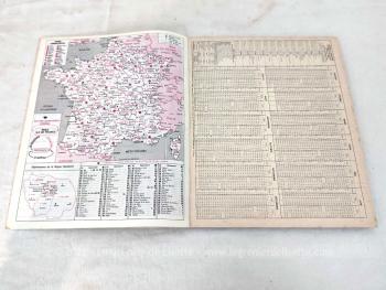 Voici un almanach des PTT pour l' année 1993 et ses 4 feuillets .