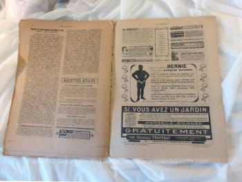 Ancienne revue "Nos Loisirs" du 27 février 1910, correspondant au numéro 9 de la 5° année, au prix de dix centimes.