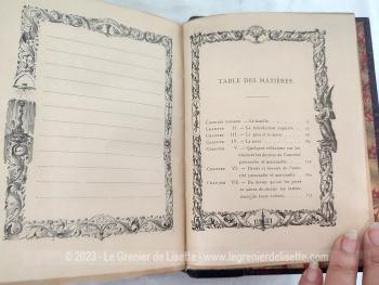 Ancien livre religieux "Le Mariage Chrétien" daté de 1897 écrit par Monseigneur Dupanloup, Evèque d'Orléans nous décrivant la vision de l'église sur  le mariage à la fin du XIX°. Révolue... heureusement, mais instructif ! 