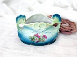 Adorable mini jardinière shabby numérotée