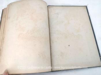 Duo grands livres de partitions d'opéras de 1892 avec 