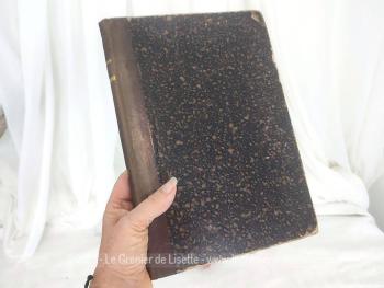 Duo grands livres de partitions d'opéras de 1892 avec 
