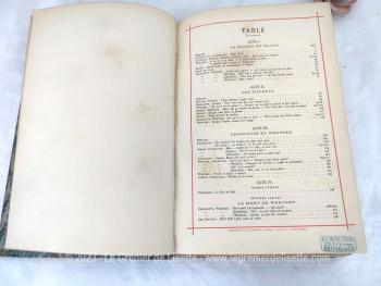 Duo grands livres de partitions d'opéras de 1892 avec 