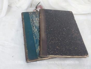 Duo grands livres de partitions d'opéras de 1892 avec 