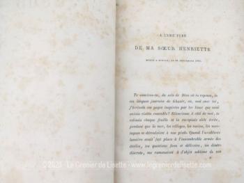 Voici un livre ancien écrit par de E. Renan  et édité en  1888  au titre de "Histoire des Origines du Christianisme" avec le livre premier  "La Vie de Jésus"  sur 540 pages.