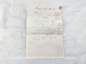Ancienne petite lettre pli du 11 novembre 1849
