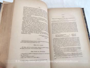 Voici un livre bien original que cet ancien livre publié en 1873 regroupant les "Papiers Secrets et Correspondance du Second Empire" retrouvés. Un véritable trésor de lecture incroyable !